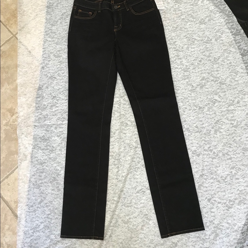 NWT J Brand Scarlett cigarette black Jeans - Picture 6 of 6